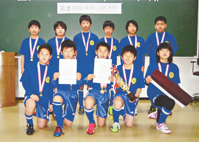 足立朝日 Blog Archive 足立区サッカー協会少年部 第２回学年リーグ表彰式