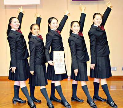 足立朝日 Blog Archive 楽しんで踊れた 潤徳女子高校 新体操部 全国大会５位入賞